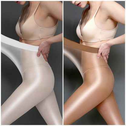 GlamShine – Glanzende, transparante damespanty | 1+1 GRATIS