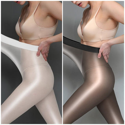 GlamShine – Glanzende, transparante damespanty | 1+1 GRATIS