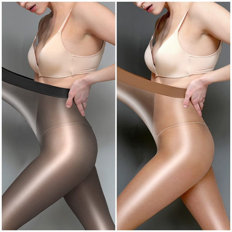 GlamShine – Glanzende, transparante damespanty | 1+1 GRATIS