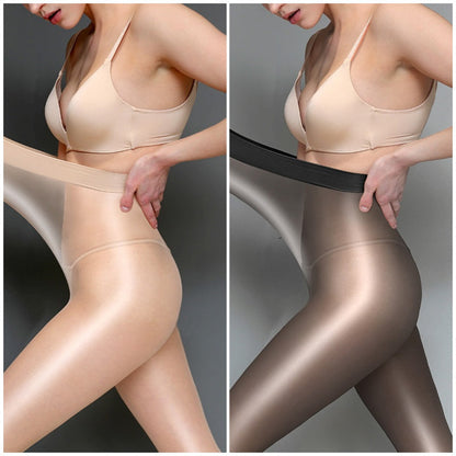 GlamShine – Glanzende, transparante damespanty | 1+1 GRATIS