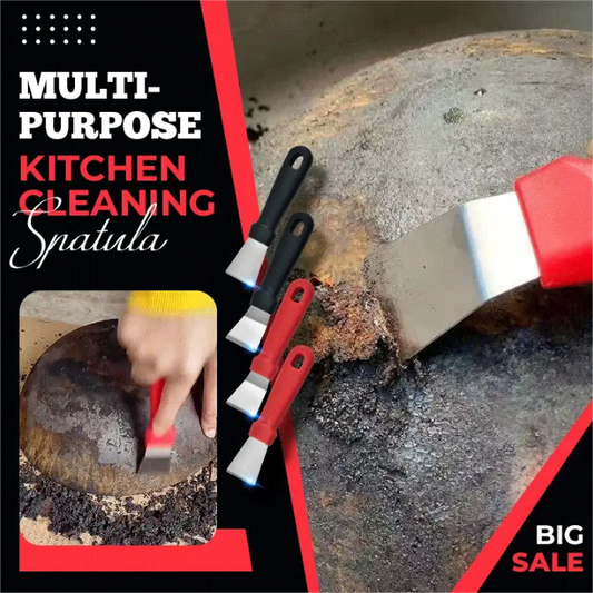 ProClean – RVS keukenreinigingsspatel | Set van 5