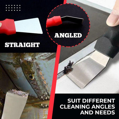 ProClean – RVS keukenreinigingsspatel | Set van 5