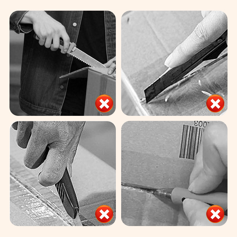 SafeCut – Intrekbare houder voor veiligheidsscheermesjes | 1+3 GRATIS