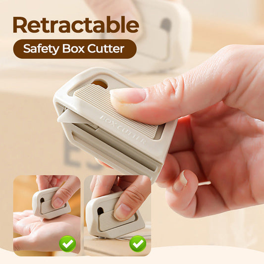 SafeCut – Intrekbare houder voor veiligheidsscheermesjes | 1+3 GRATIS