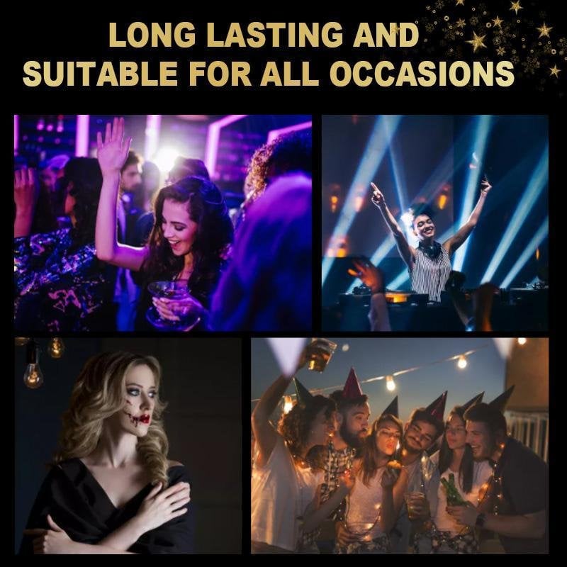 GlamLash – Herbruikbare zelfklevende eyeliner & wimperstickers met glitter | 1+1 GRATIS