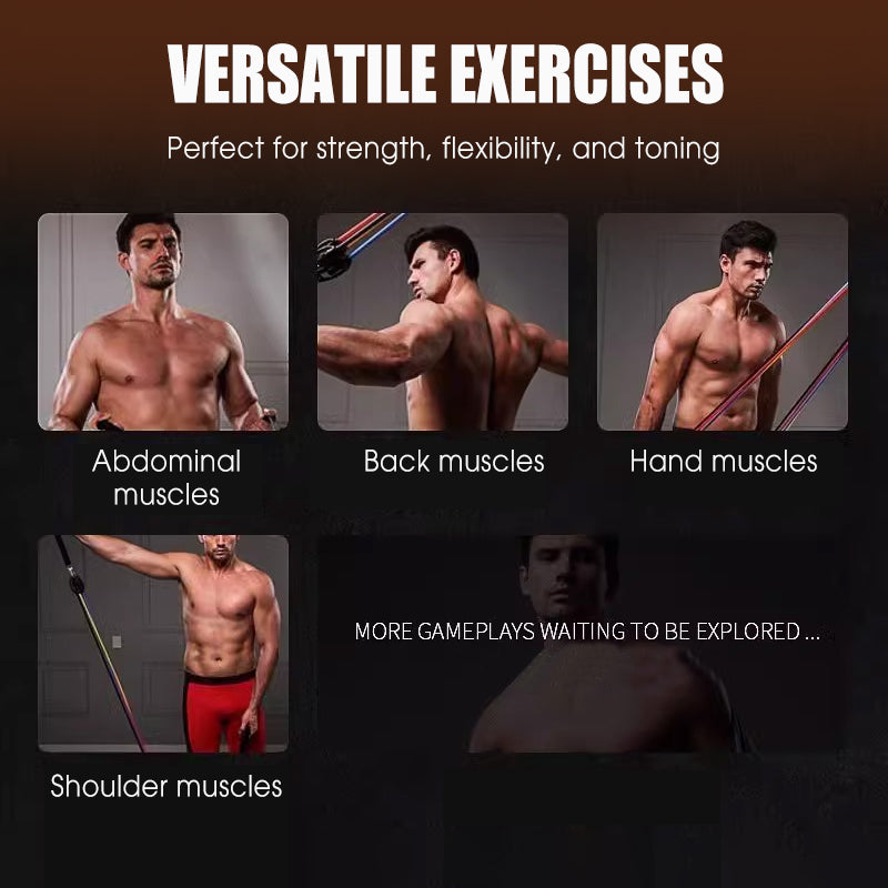 FlexiGym – 13-delige krachttrainingsbandenset