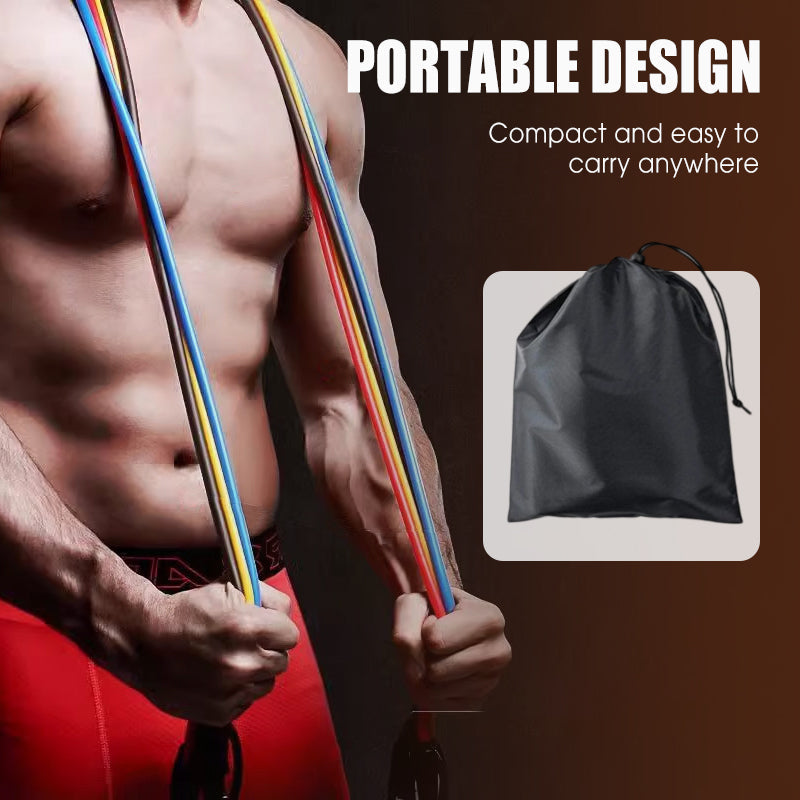 FlexiGym – 13-delige krachttrainingsbandenset