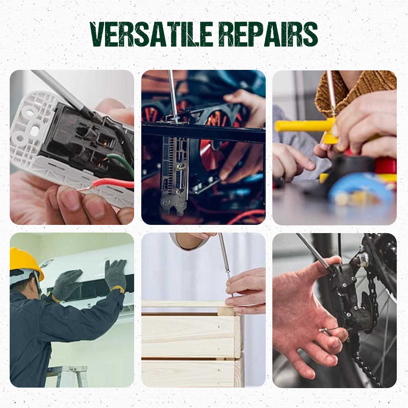 MultiScrew – 14-in-1 schroevendraaier met verstelbare ratel