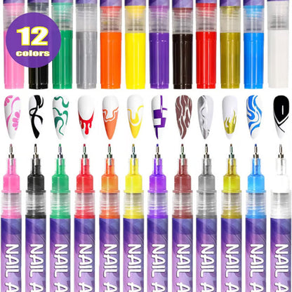 Colorista – Nail Art Pens Set