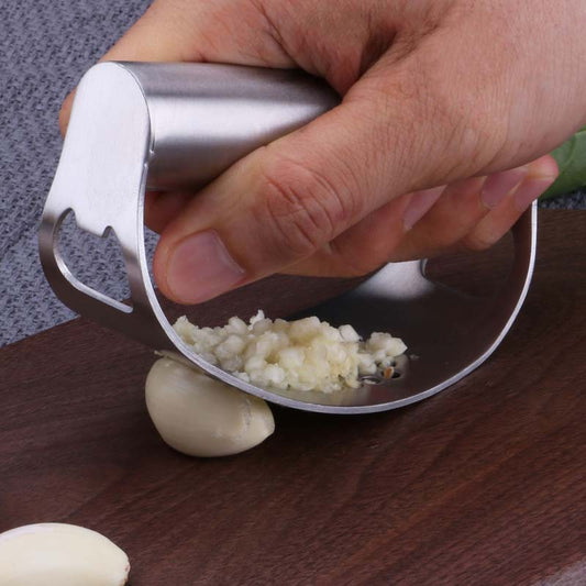 GarliX – Multifunctionele roestvrijstalen knoflookpers | 1+2 GRATIS