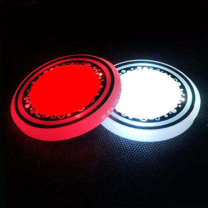 AutoGlow – 7-kleurige LED bekerhouderpad voor auto's