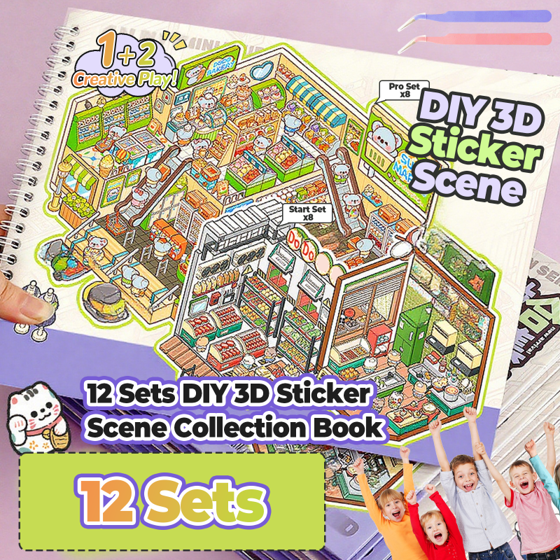 StickerMagic – DIY stickerset van 12 stuks