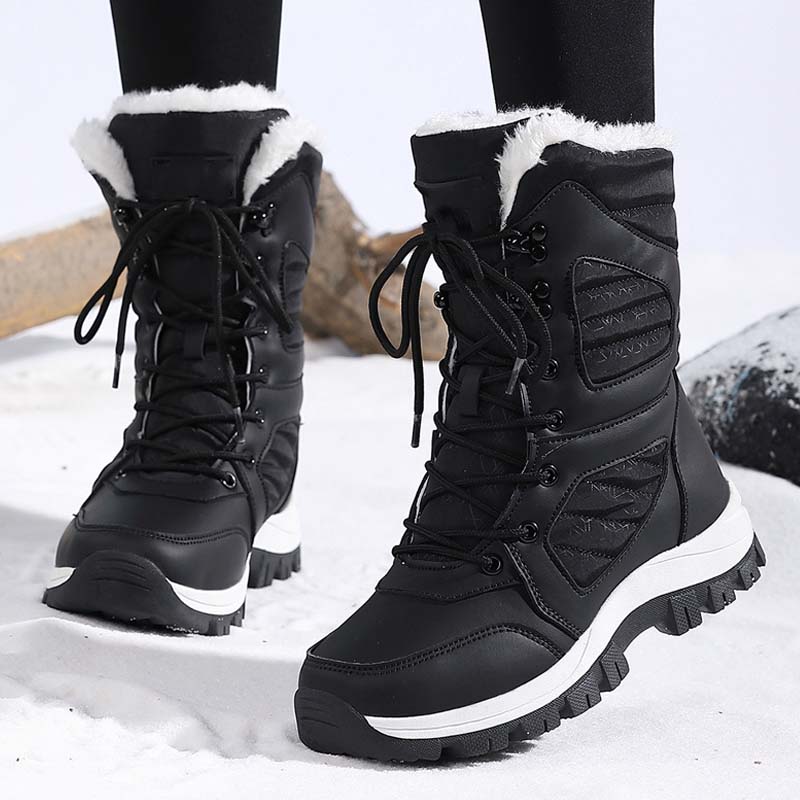 SnowStep™ – Warme veterschoenen voor dames