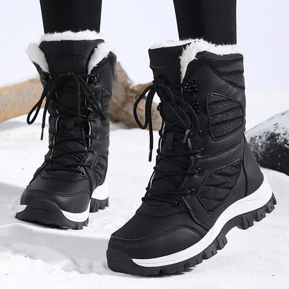 SnowStep™ – Warme veterschoenen voor dames
