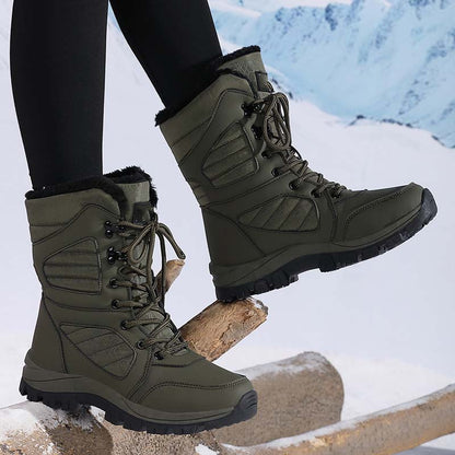 SnowStep™ – Warme veterschoenen voor dames