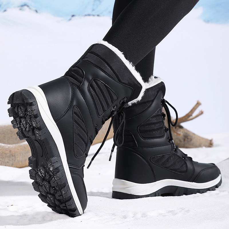 SnowStep™ – Warme veterschoenen voor dames