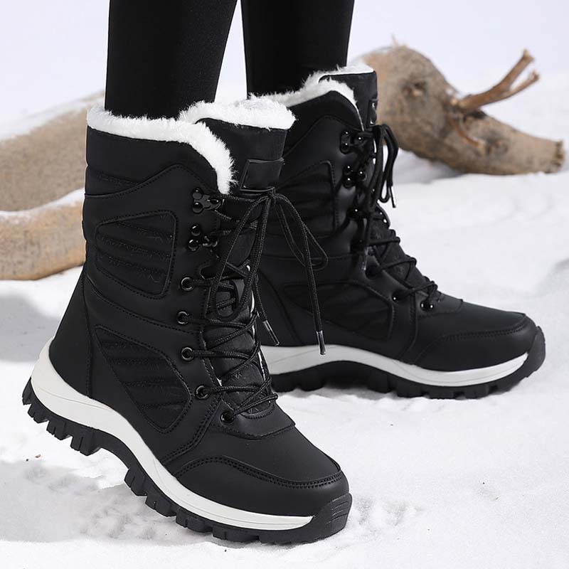 SnowStep™ – Warme veterschoenen voor dames