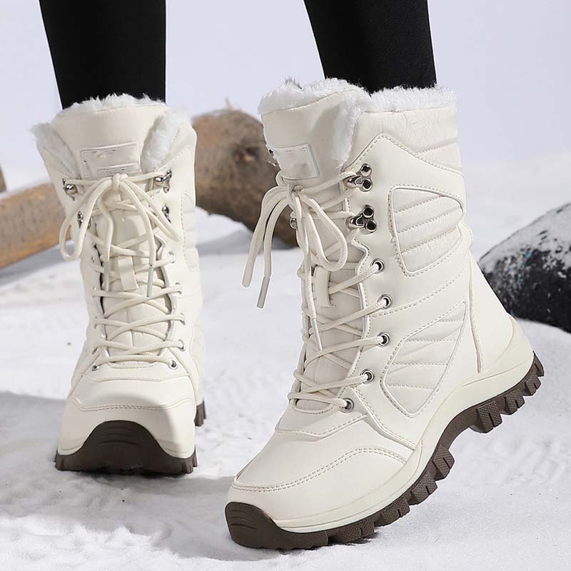 SnowStep™ – Warme veterschoenen voor dames
