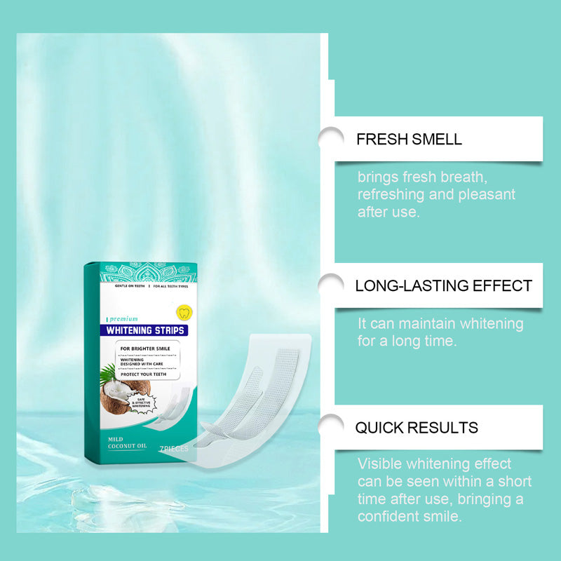 SmileBright – Tandenbleekstrips die glazuur beschermen | 7+7 paar