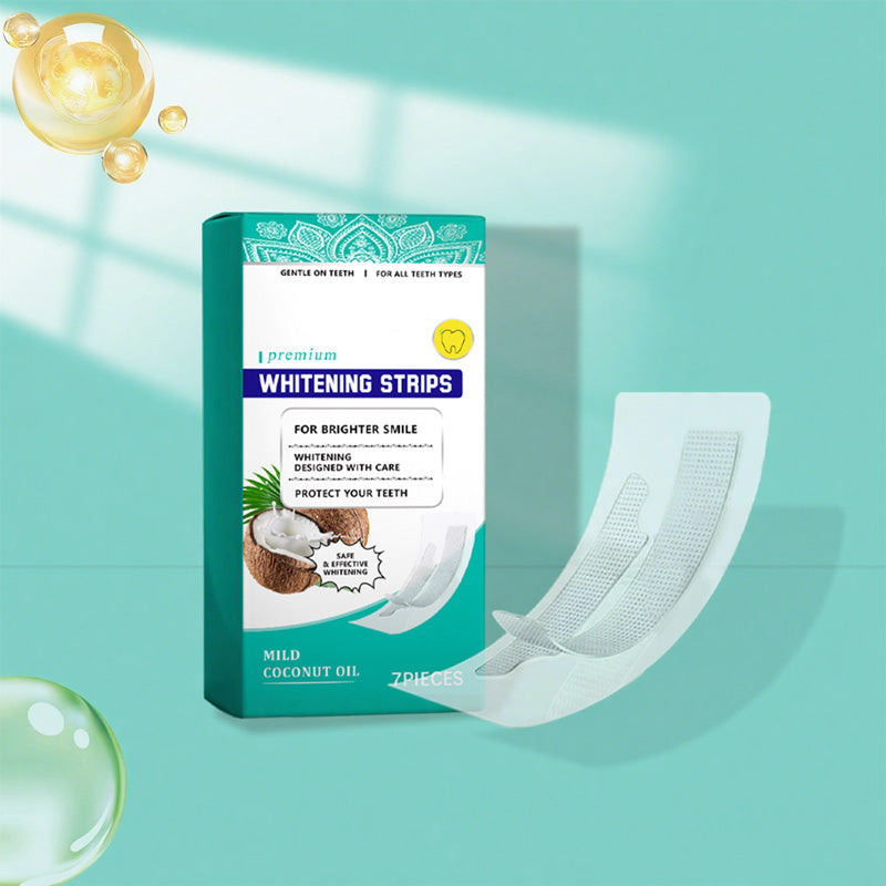 SmileBright – Tandenbleekstrips die glazuur beschermen | 7+7 paar