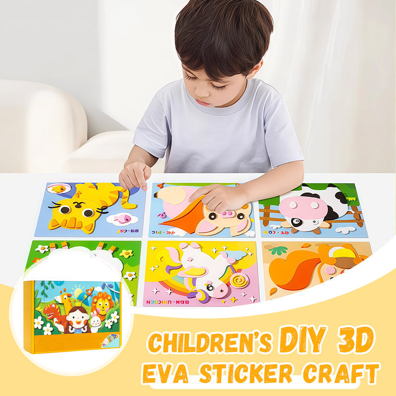 CraftyKids – DIY 3D EVA knutselstickers