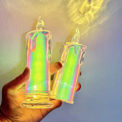 LumiFlame – Romantische LED vlamloze kaars | Set van 4