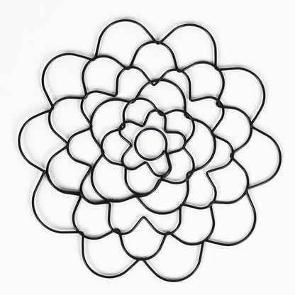 FloraCraft – roestvrijstalen bloemschikhulp met bloemenrooster