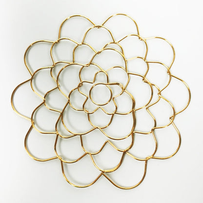 FloraCraft – roestvrijstalen bloemschikhulp met bloemenrooster