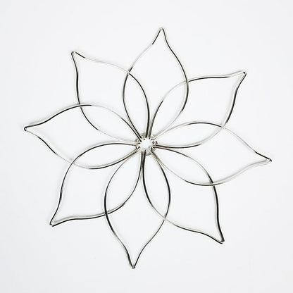 FloraCraft – roestvrijstalen bloemschikhulp met bloemenrooster