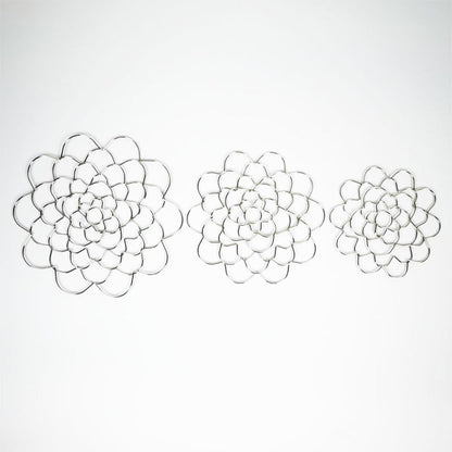 FloraCraft – roestvrijstalen bloemschikhulp met bloemenrooster