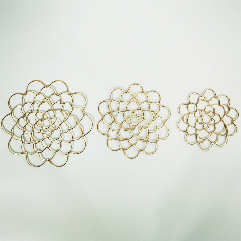 FloraCraft – roestvrijstalen bloemschikhulp met bloemenrooster