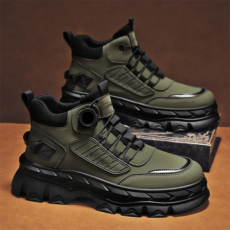 TrailRetro – Retro-geïnspireerde, robuuste enkellaarsjes voor heren