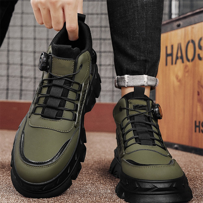 TrailRetro – Retro-geïnspireerde, robuuste enkellaarsjes voor heren