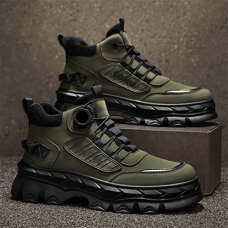 TrailRetro – Retro-geïnspireerde, robuuste enkellaarsjes voor heren