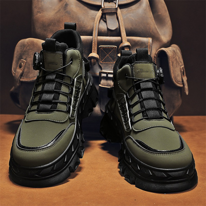 TrailRetro – Retro-geïnspireerde, robuuste enkellaarsjes voor heren