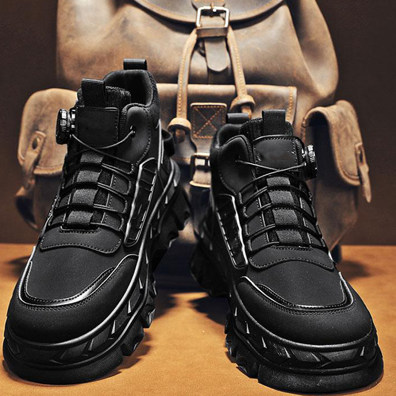 TrailRetro – Retro-geïnspireerde, robuuste enkellaarsjes voor heren