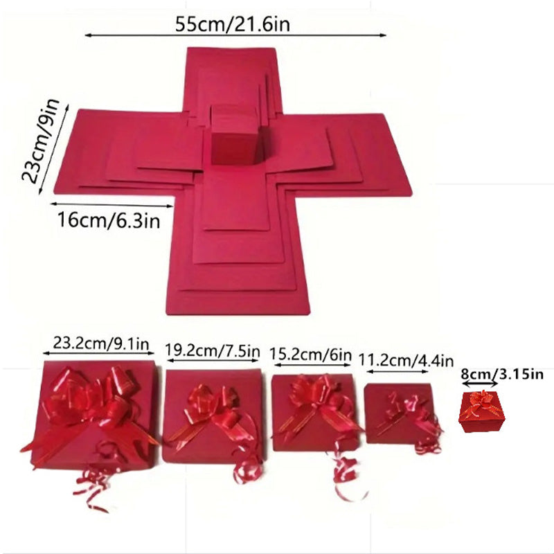 MemoryBox – DIY verrassingsexplosie cadeaudoosset