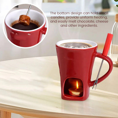 ChocoGlow – Elegante Fonduebeker | 50% KORTING