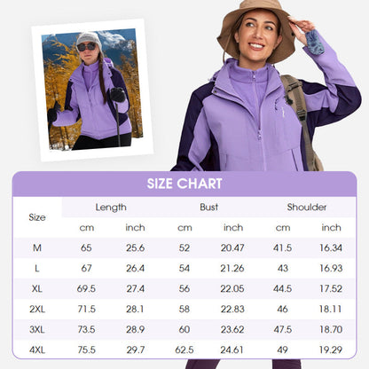Lisa | 3-in-1 outdoorjas voor dames
