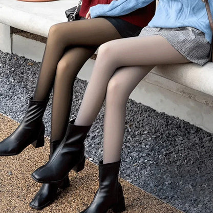 Eleganvia – Winterpanty voor dames – Transparante look & extra warm | 1+1 GRATIS