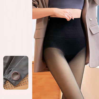 Eleganvia – Winterpanty voor dames – Transparante look & extra warm | 1+1 GRATIS