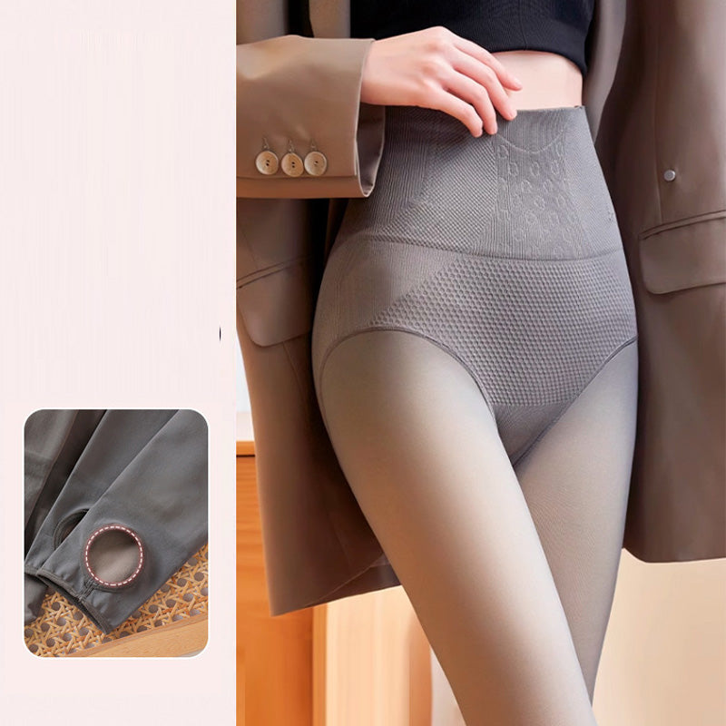 Eleganvia – Winterpanty voor dames – Transparante look & extra warm | 1+1 GRATIS