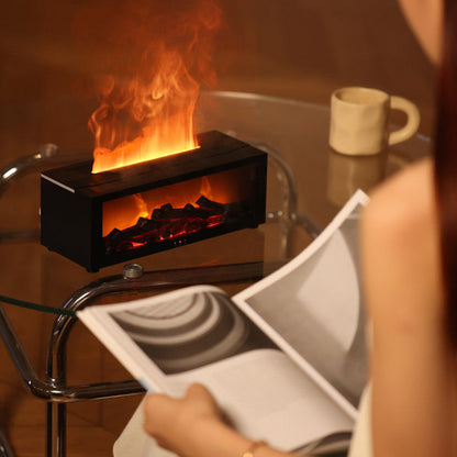 FireGlow – Vlamverspreider en luchtbevochtiger voor open haarden met afstandsbediening