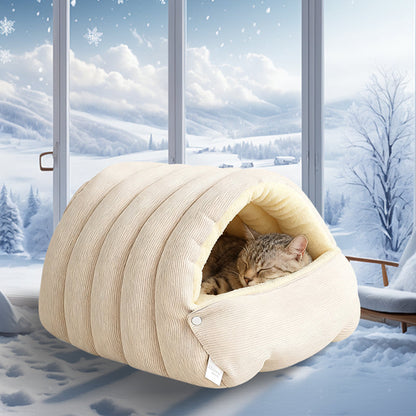 PurrCave – Warm en Knus Huisdierbed | 50% KORTING