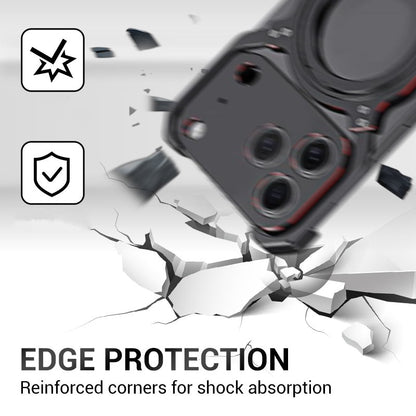 Techmate – Frameloze telefoonhoes met ringstandaard