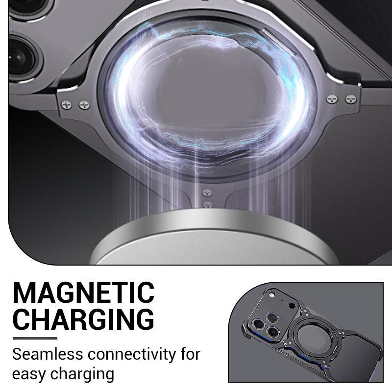 Techmate – Frameloze telefoonhoes met ringstandaard