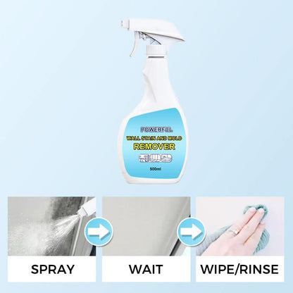 PowerClean – Leistungsstarker Wandflecken- & Schimmelentferner | 1+1 GRATIS
