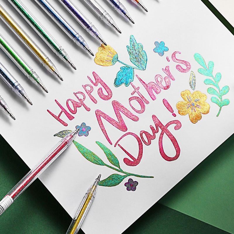 GleamArt – Duurzame Glitter Gelpennen 18 stuks | 50% KORTING