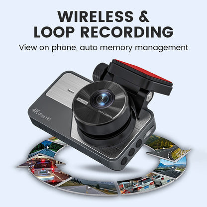 RoadView – 4K Ultra HD-autocamera met wifi