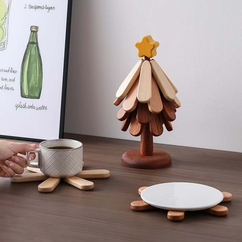 WoodTree – Houten onderzetters in boomvorm